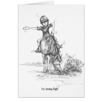 RS02 "I'm Turning Right" card