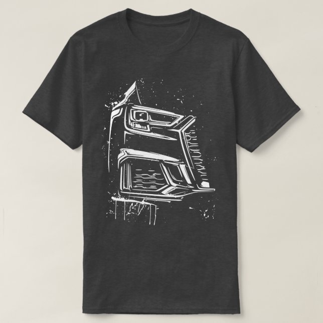 RS3 A3 Tuning  Five Cylinder T-Shirt (Design Front)