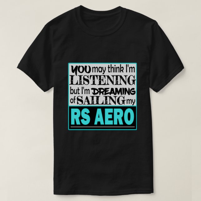 Rs Aero Sailing T-Shirt (Design Front)