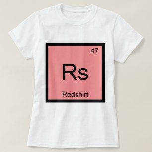Rs - Redshirt Chemistry Element Symbol Funny Tee