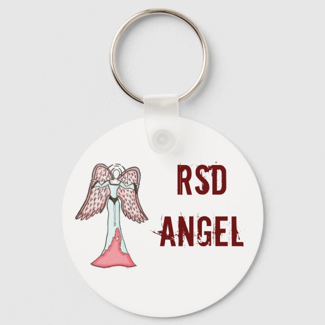 RSD Angel Keychain (Front)