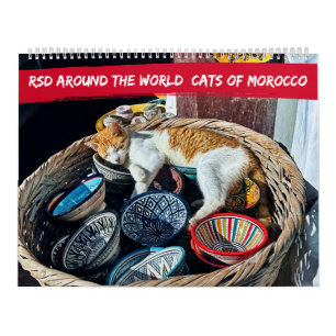 RSD Around The World   Cats of Morocco  Calendar