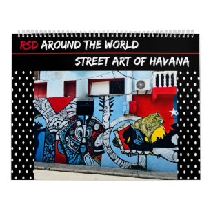 RSD Around The World Street Art of Havana Calendar