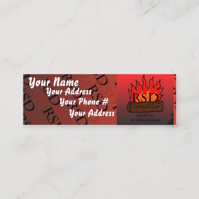 RSD Business Card (Front)