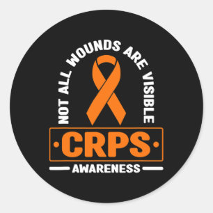 Rsd Crps Awareness 3 Classic Round Sticker