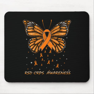 RSD CRPS Awareness Butterfly Mouse Pad