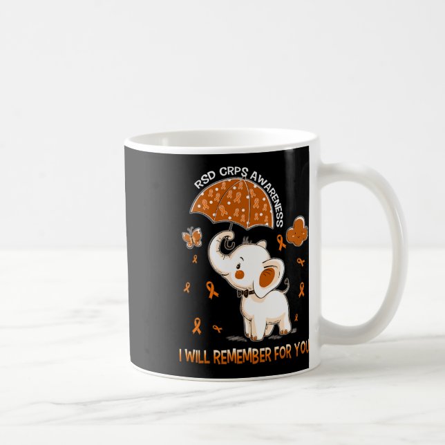 Rsd Crps Awareness Elephant 1  Coffee Mug (Right)