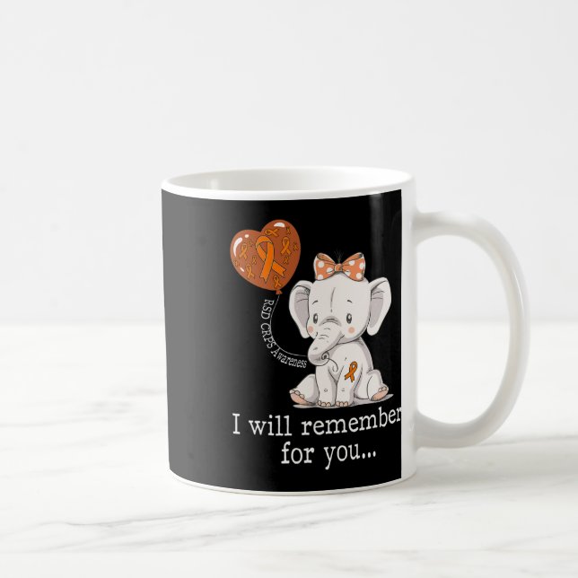 Rsd Crps Awareness Elephant  Coffee Mug (Right)