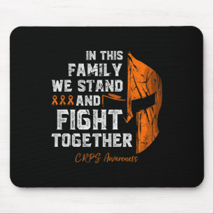 Rsd-crps Awareness Family Support Spartan Warrior Mouse Pad