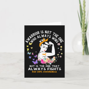 Rsd Crps Awareness For Warrior Card