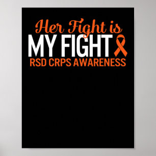 RSD CRPS Awareness Her Fight Is My Fight Complex R Poster