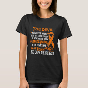 Rsd Crps Awareness I Am The Storm Devil  T-Shirt