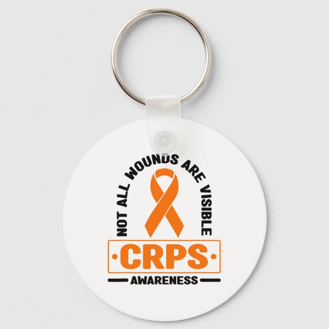 Rsd Crps Awareness  Key Ring (Front)