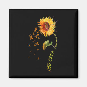 Rsd Crps Awareness Sunflower 1 Magnet