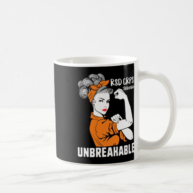 Rsd Crps Awareness Warrior Complex Regional Strong Coffee Mug (Right)