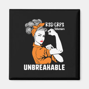 Rsd Crps Awareness Warrior Complex Regional Strong Magnet