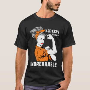 Rsd Crps Awareness Warrior Complex Regional Strong T-Shirt