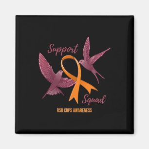 Rsd Crps Awareness Warrior Survivor Support Squad Magnet