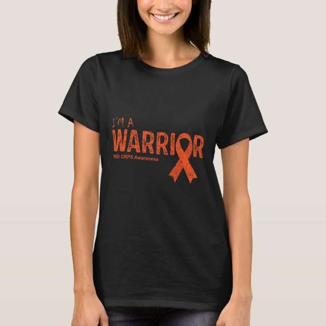 Rsd Crps Awareness Warrior  T-Shirt (Front)