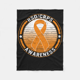 Rsd Crps Complex Regional Pain Syndrome Awareness Fleece Blanket