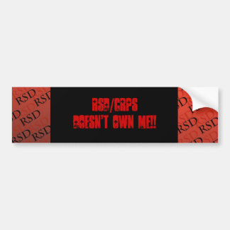 RSD/CRPS Doesn't Own Me Sticker