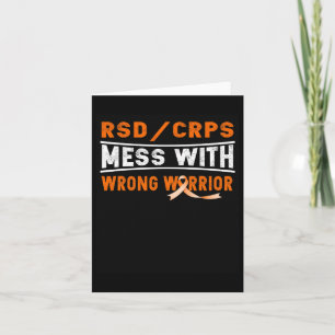 Rsd Crps Mess With The Wrong Warrior Card