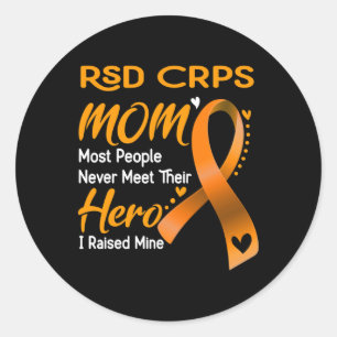RSD CRPS Mum I Raised Mine  Classic Round Sticker