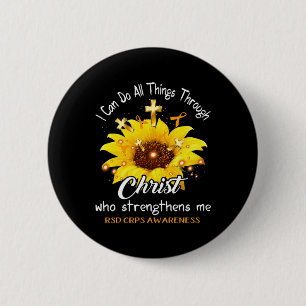 Rsd Crps Warrior I Can Do All 6 Cm Round Badge