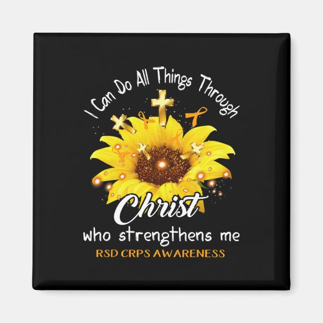 Rsd Crps Warrior I Can Do All  Magnet (Front)