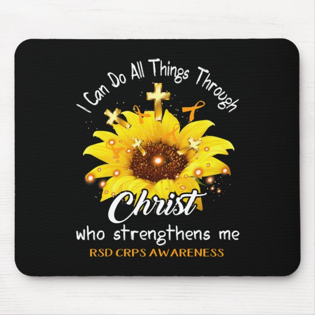 Rsd Crps Warrior I Can Do All  Mouse Pad (Front)