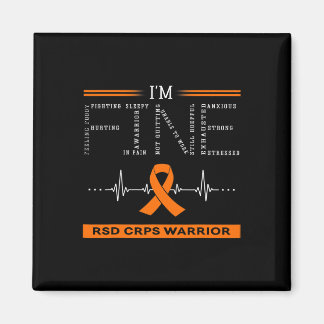 Rsd Crps Warrior I'm Fine  Magnet