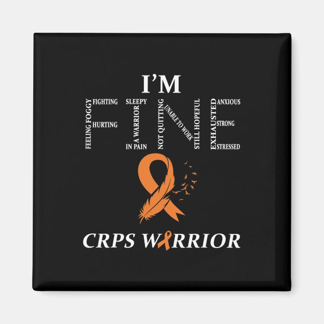 Rsd Crps Warrior  Magnet (Front)