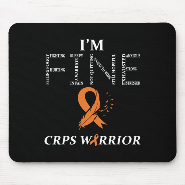 Rsd Crps Warrior  Mouse Pad (Front)