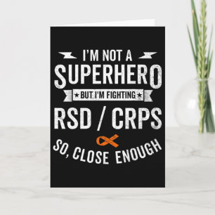 Rsd Crps Warrior Survivor Awareness Support Orange Card