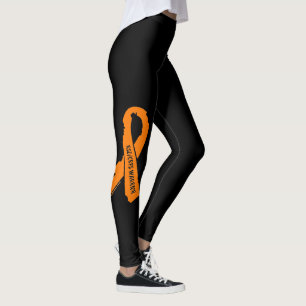 RSD/CRPS WARRIOR torn ribbon Leggings
