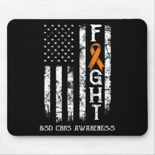 Rsd Crps Warrior Us Flag Mouse Pad