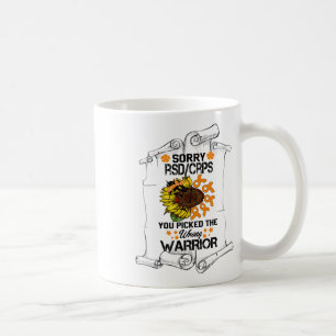 Rsd Crps You Picked The Wrong Warrior Gift Coffee Mug