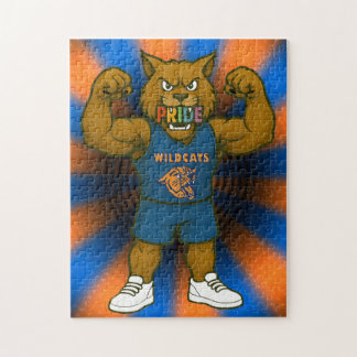 RSD WILDCATS SPORTS MUSCULAR PRIDE JIGSAW PUZZLE