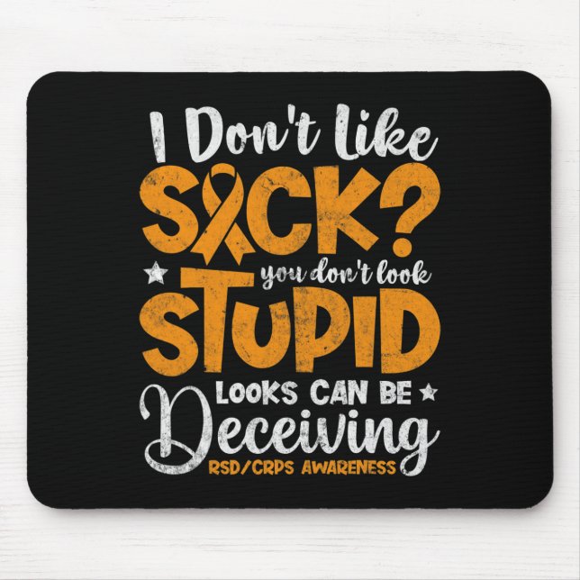 RSDCRPS Awareness Complex Regional Pain Syndrome N Mouse Pad (Front)