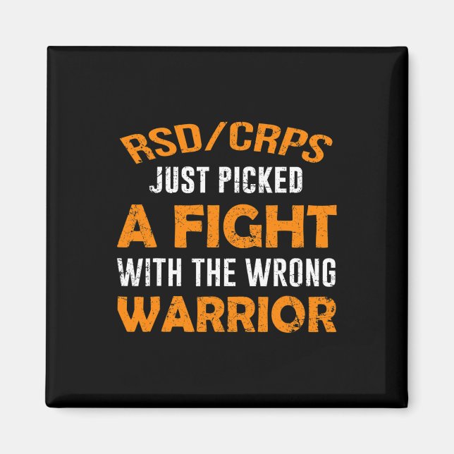 Rsdcrps Just Picked The Wrong Warrior  Magnet (Front)