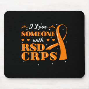 RSDCRPS Orange Complex Regional Pain Syndrome Allo Mouse Pad