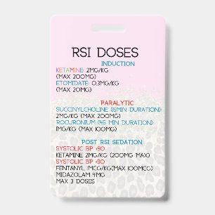 RSI Dose Badge Buddy ID Badge