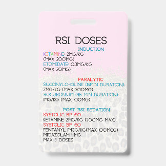 RSI Dose Badge Buddy ID Badge