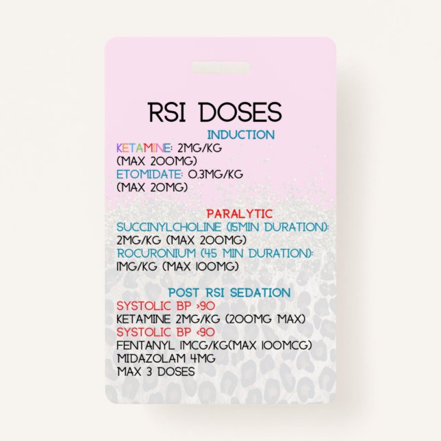 RSI Dose Badge Buddy ID Badge (Front)