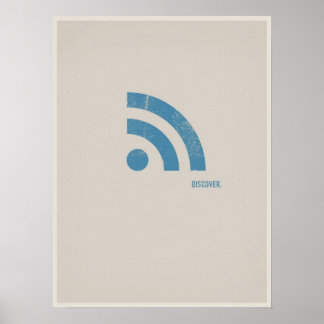 RSS minimalistic poster