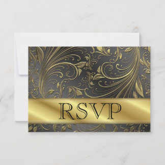 RSVP 50th Gold Anniversary Card