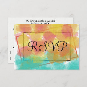 RSVP Artsy Gouache Geometric Watercolor