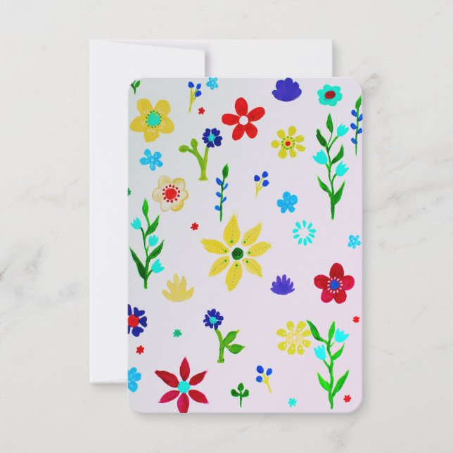 RSVP Bar Bat Mitzvah Response Card (Front)