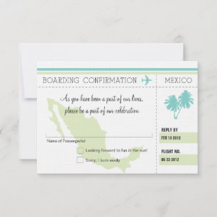 RSVP Boarding Pass TO MEXICO