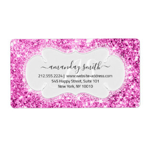 RSVP Bridal Sweet Monogram Wedding Pink Sparkly